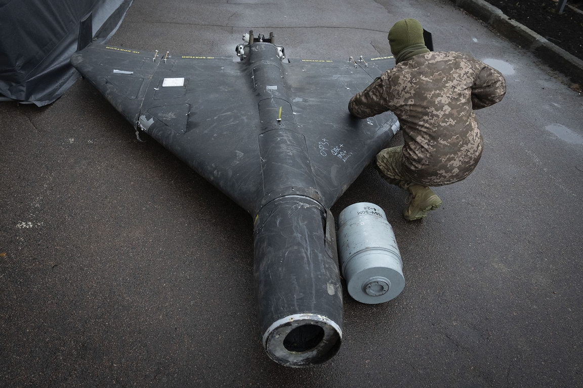 Krievija ar masīvu dronu uzbrukumu turpina teroru Ukrainā