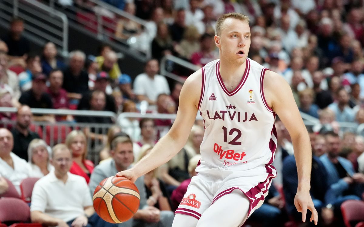 Latvijas basketbola izlase uzvar Izraēlu Pasaules kausa kvalifikācijā