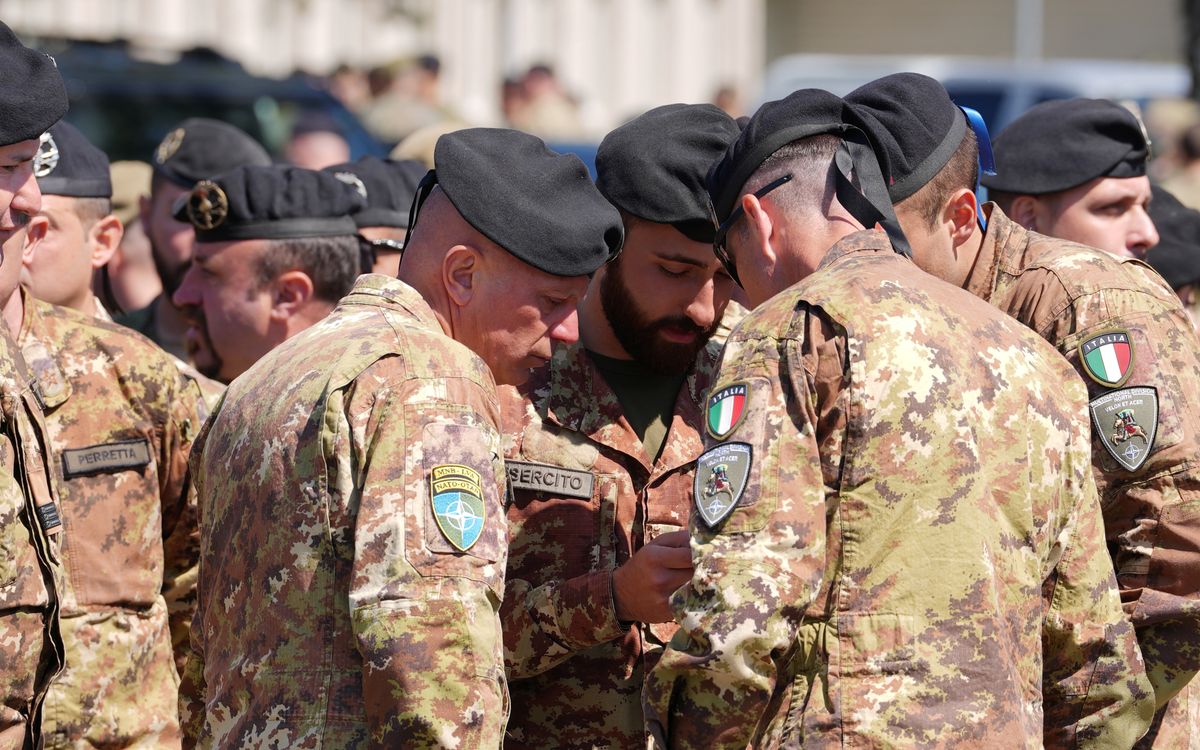 Ādažu militārajā poligonā cietuši četri Itālijas karavīri