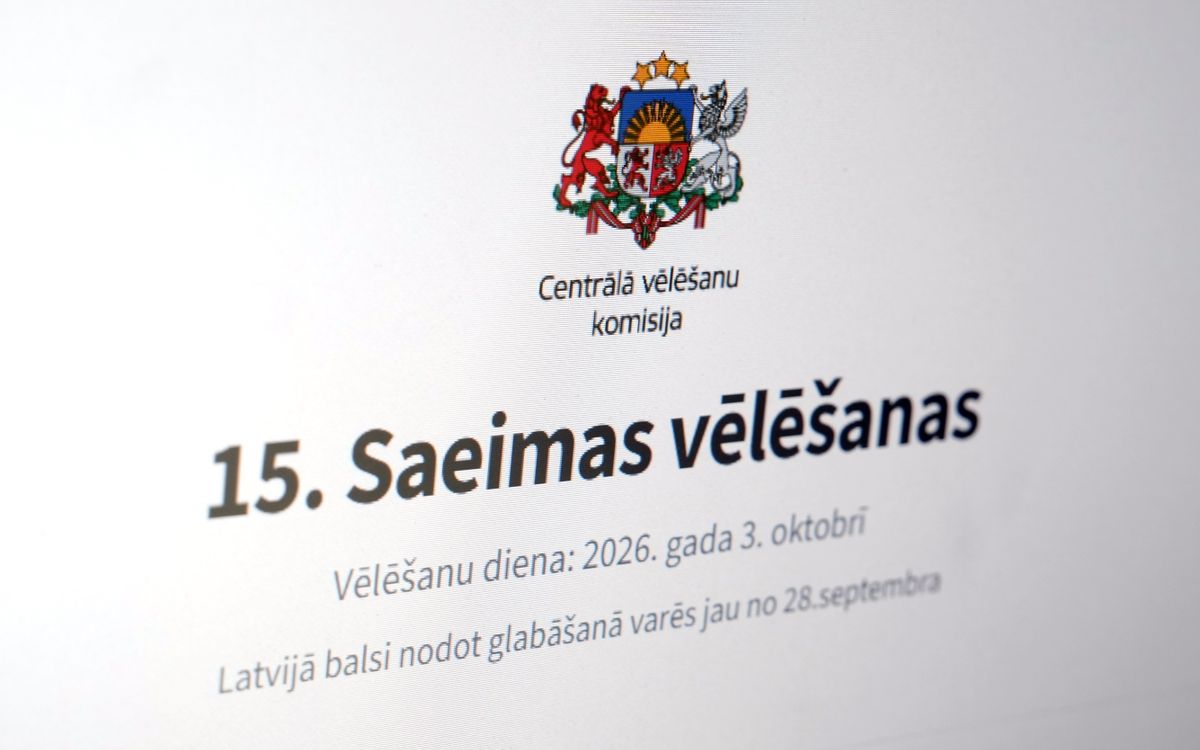 Balsošanai pa pastu līdz šim pieteikušies 1408 vēlētāji
