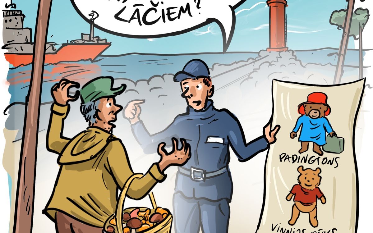 Iedzīvotājiem jābūt uzmanīgiem Mangaļsalā pēc lāča novērošanas