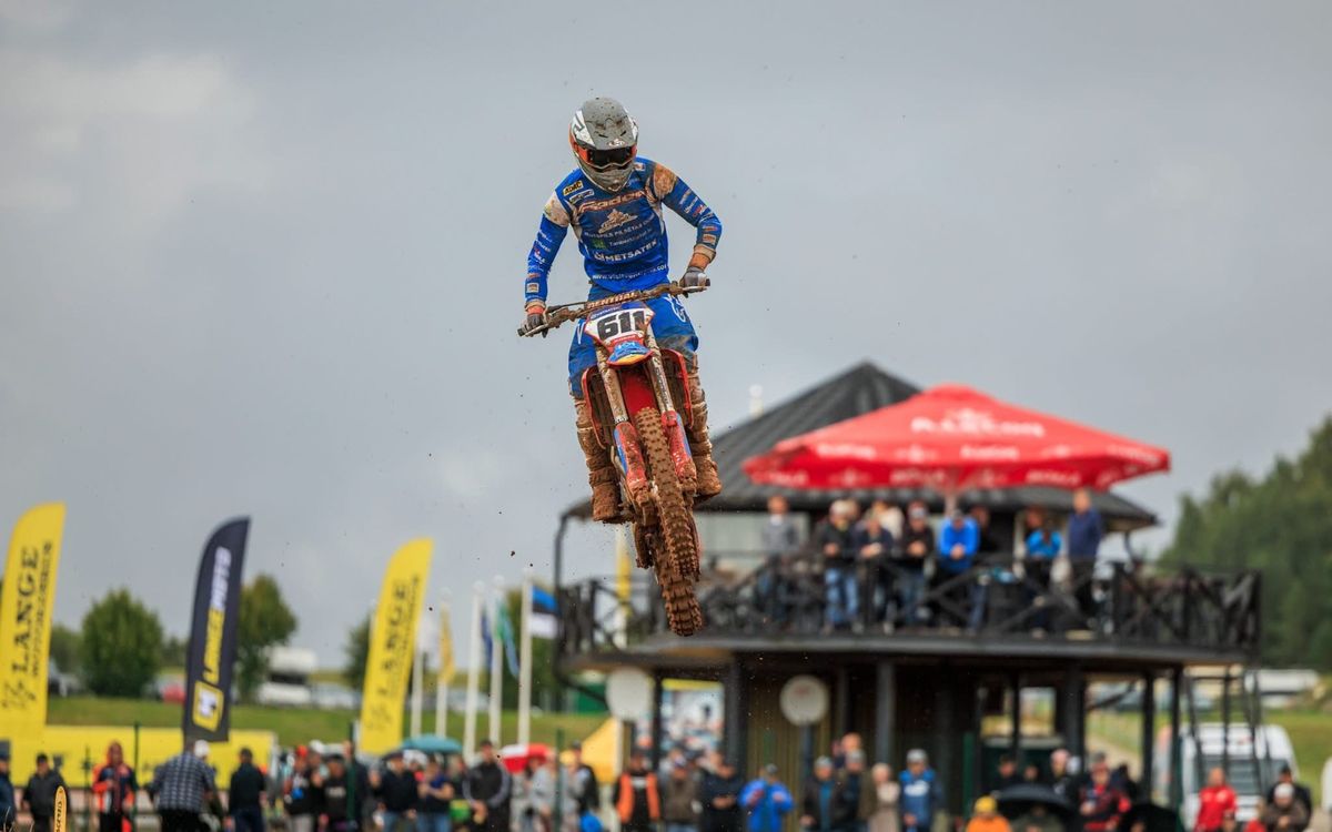 Kokins triumfē Stelpē un kļūst par Latvijas MX1 čempionu