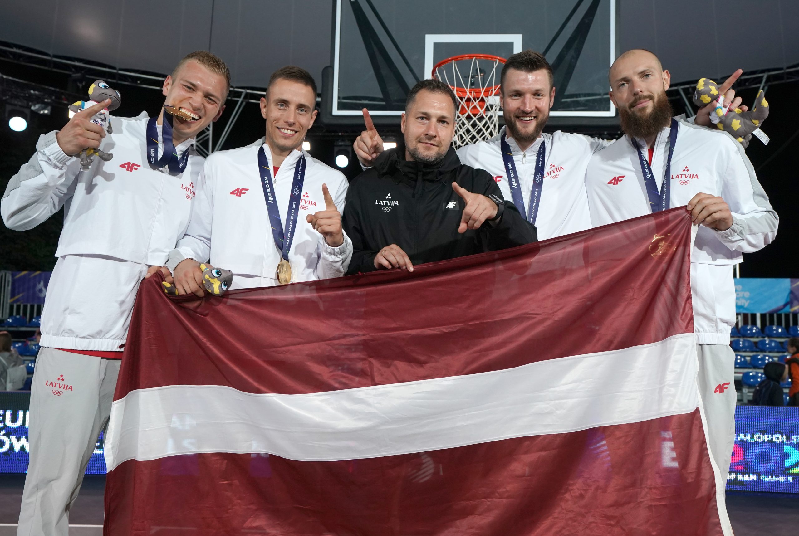 Latvijas 3×3 basketbolisti kļūst par Eiropas čempioniem