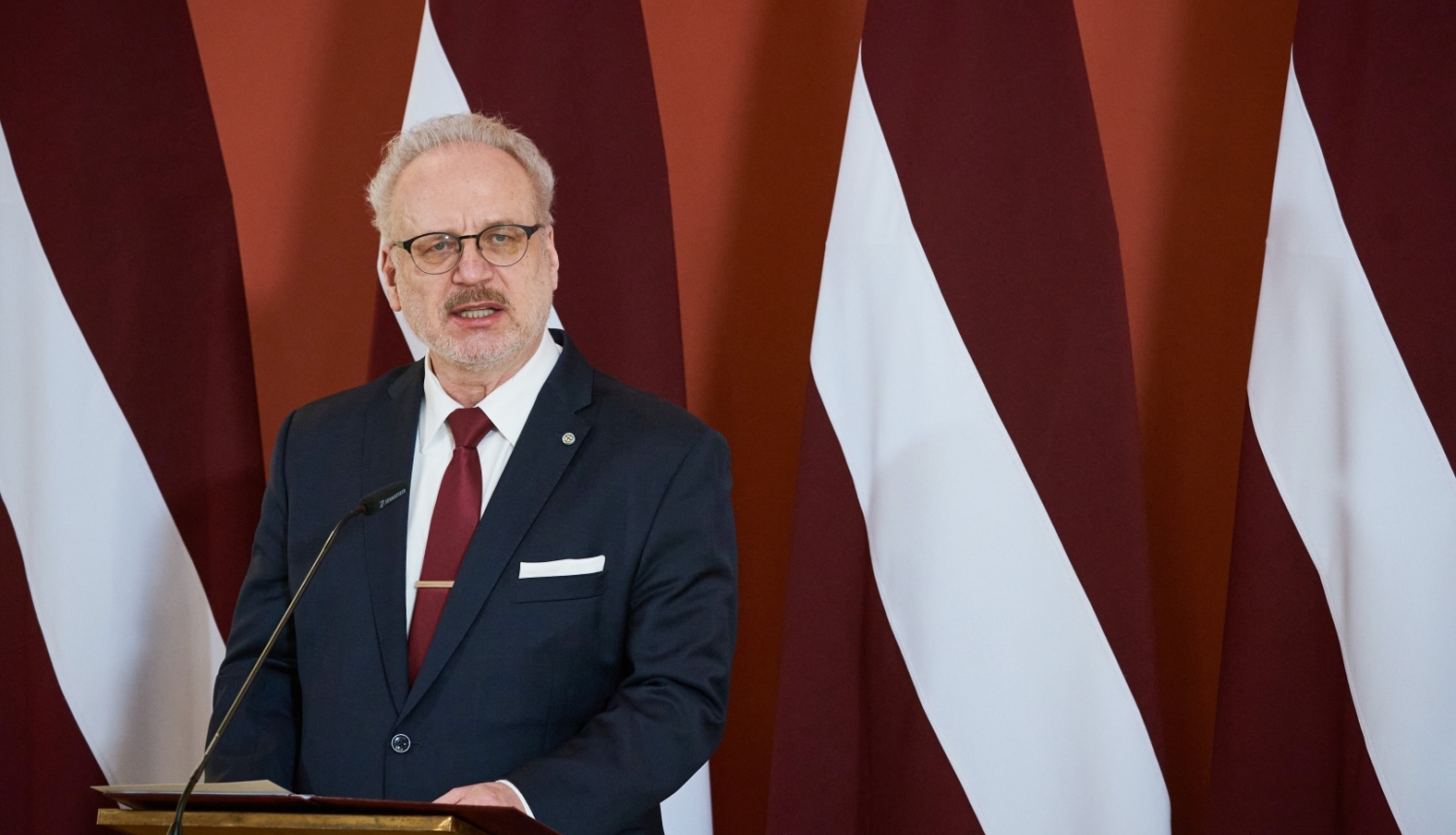 Latvijas prezidents uzsver pieaugošo spiedienu uz noteikumiem balstītu kārtību