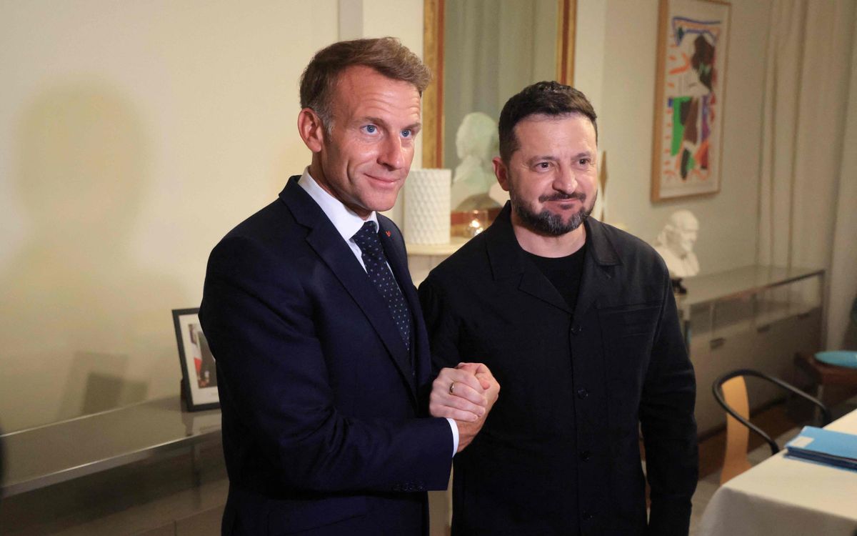 Makrons paziņo par jaunu militāro palīdzību Ukrainai
