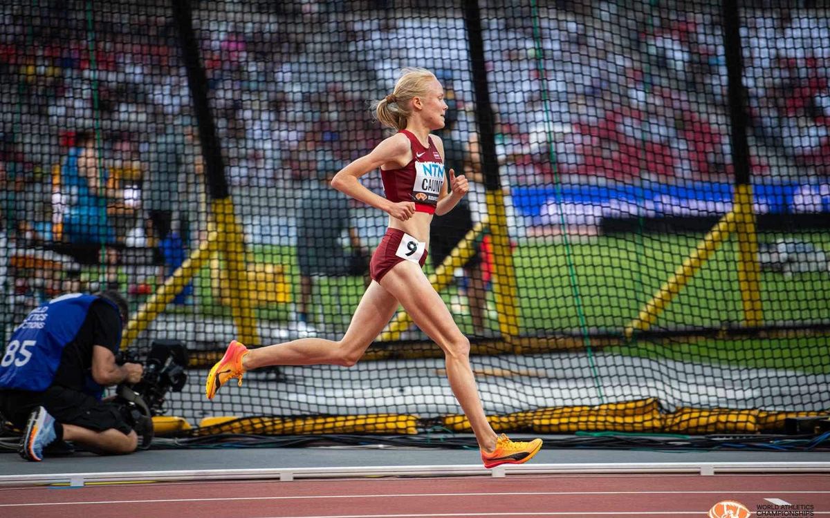 Olimpiete Agate Caune rīko skrējienu Valmierā