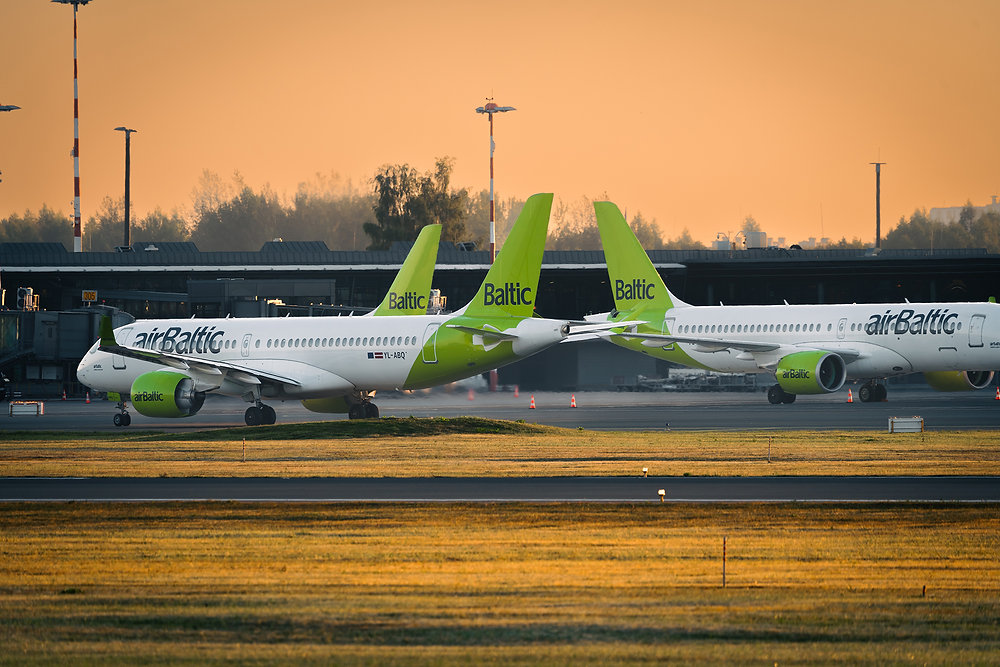 airBaltic ziemas sezonā atcēlis vēl piecus galamērķus no Rīgas