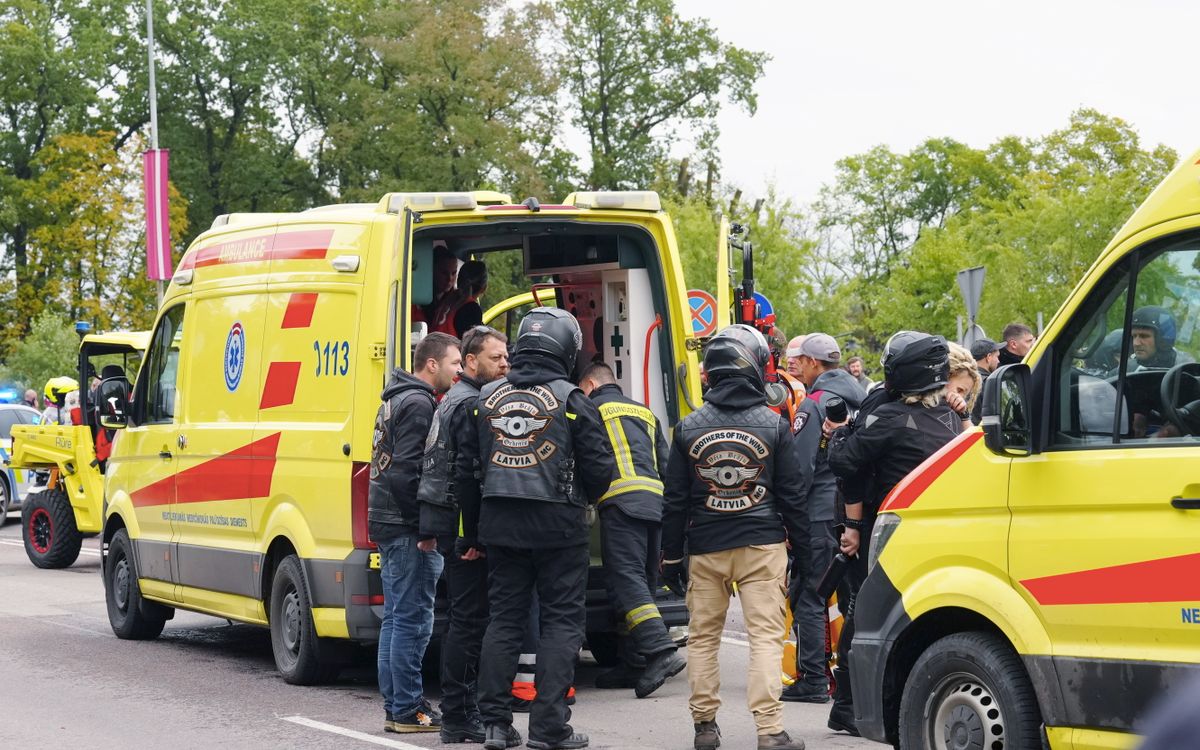 Jelgavā miris motociklists, kurš cieta motoparādē