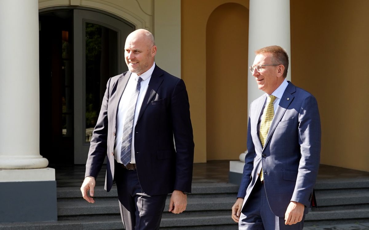 Prezidents Edgars Rinkēvičs uzsāk sarunas ar izvēlētajām partijām