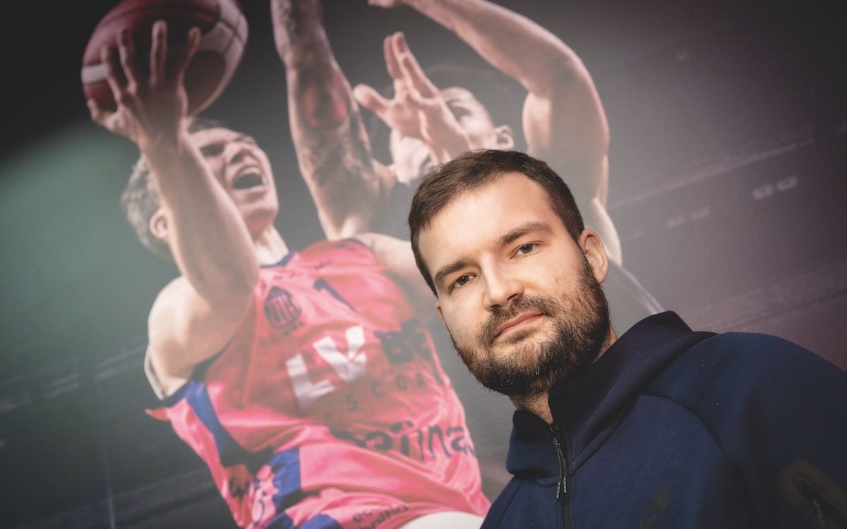 Rīgas Zeļļu treneris Roks Kondratavičs gatavojas debijai pie vīriešu komandas grožiem